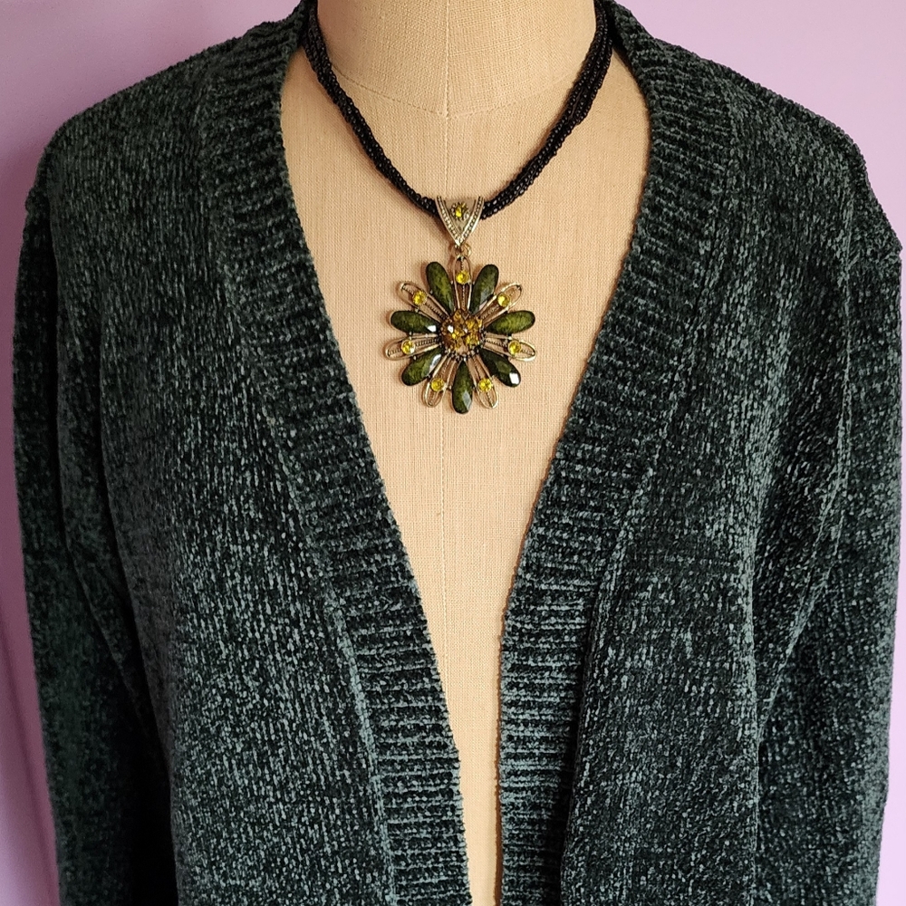 NEW Karen Scott Cardigan Sweater - Size Large